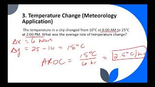 1B.9 Part 3 Applications with Average Rate of Change