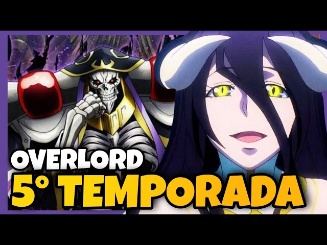 OVERLORD VAI TER 5 TEMPORADA? - Overlord 5 temporada 