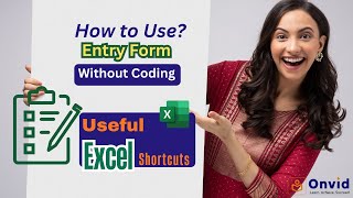 Create a Data Entry Form in Excel Without Coding | Easy Step-by-Step Tutorial