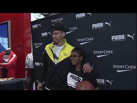 Raptors star Danny Green meets fans