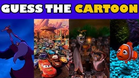 ULTIMATE ANIMATED MOVIE QUIZ  | Images, Audio Fragments, Locations, Characters, What