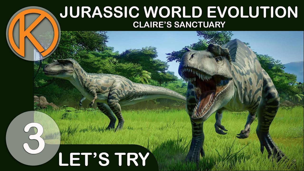Saving Dinos In Jurassic World Evolution Claire's Sanctuary DLC