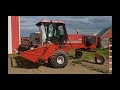 Cutting Hay With The 8830 Windrower!!!