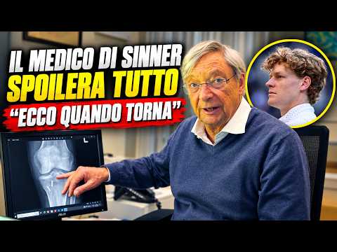 SINNER, "ECCO QUANDO PUÒ TORNARE": PARLA IL MEDICO CHE CURA L'INFORTUNIO AL GINOCCHIO DI JANNIK