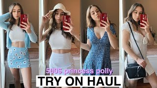 500$ Spring Princess Polly Try On Clothing Haul