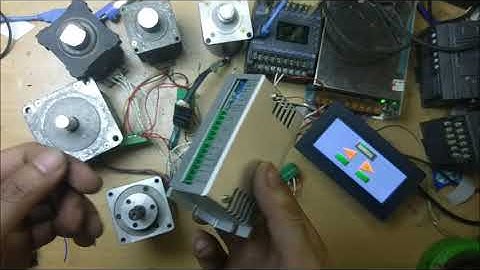 Connect 2 phase stepper motor/ 5 phase stepper motor with PLC (5, 6, 8 and 10 wire step motor)