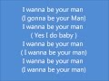 Zapp & Roger - I wanna be your man lyrics - love n basketball soundtrack