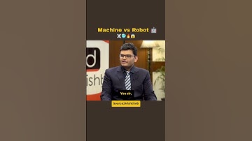 Machine vs. robot 🤖🔥 | IAS-motivatie | UPSC-interview