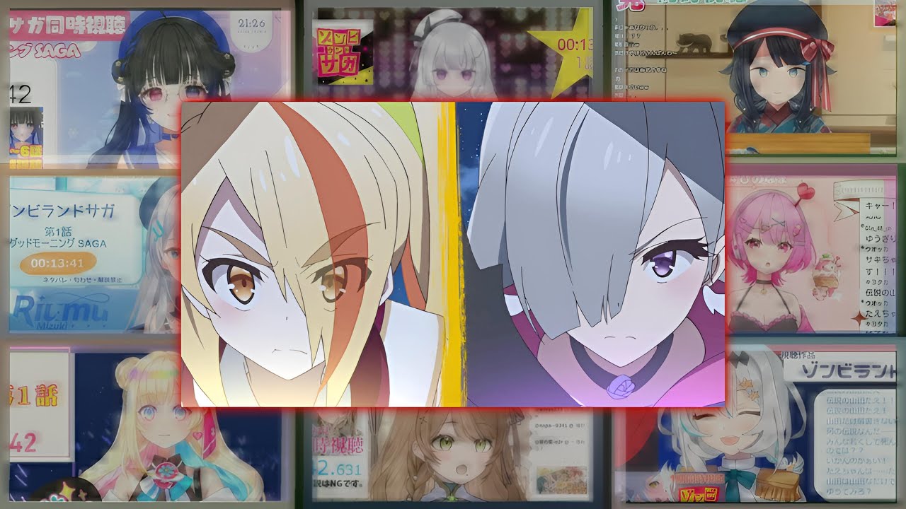 ゾンビランドサガ | Zombieland Saga Episode 9 Vtuber 反応集 | Reaction Mashup