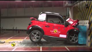 Tazzari ZERO - Crash Tests 2014 | AutoMotoTV