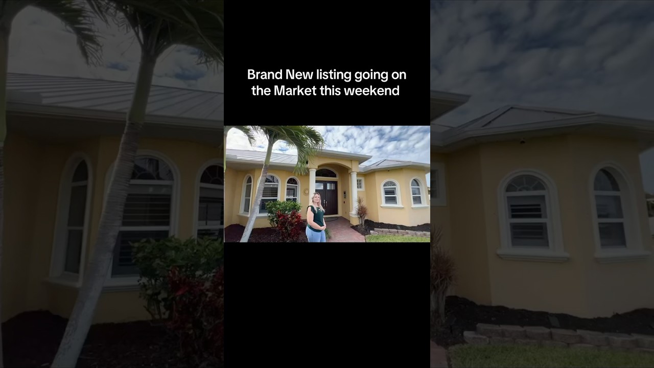 Cape Coral Pool home Coming soon! 3 bedrooms & a den with 3 full bathrooms! 