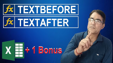 You’ll NEVER Struggle with These Text Functions in Excel Again | TEXTAFTER & TEXTBEFORE In excel