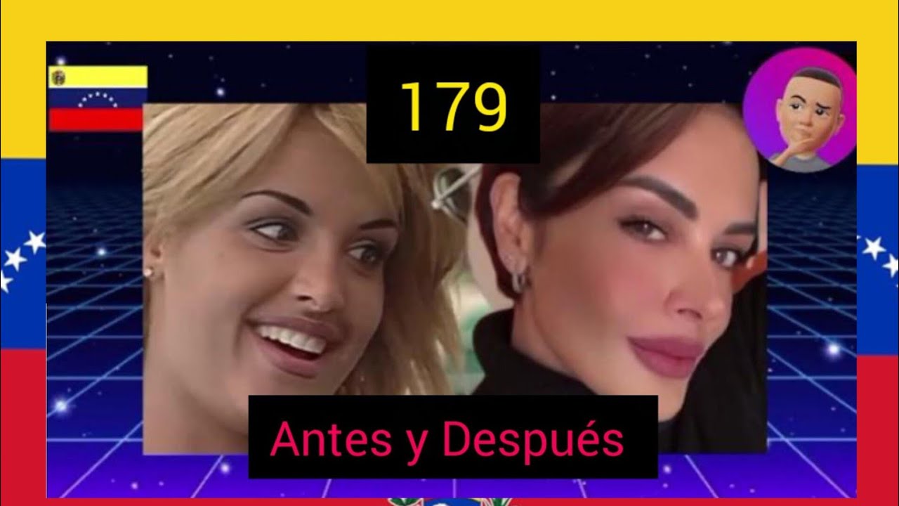 179 ACTORES Y ACTRICES VENEZOLANAS/ ANTES Y AHORA!! #venezuela