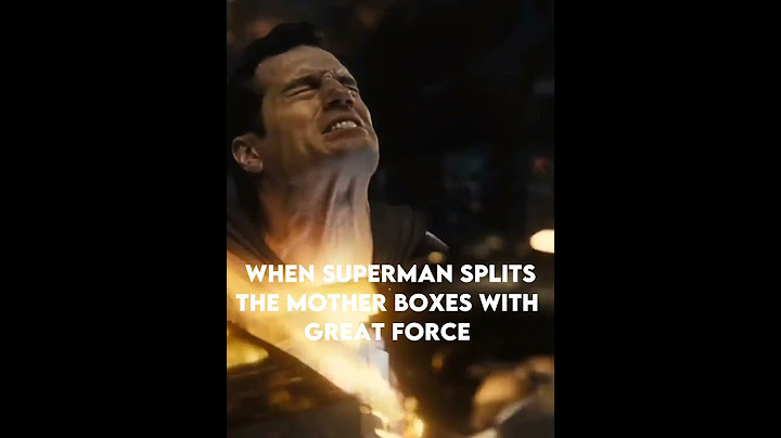 WHEN SUPERMAN SPLITS " THE MOTHER BOXES " BUT ZEUS SPLITS " THE MOTHER BOXES ". #DC #SHORTS