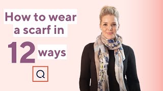 How To Wear A Scarf In 12 Ways With Lola Rose Qvcuk