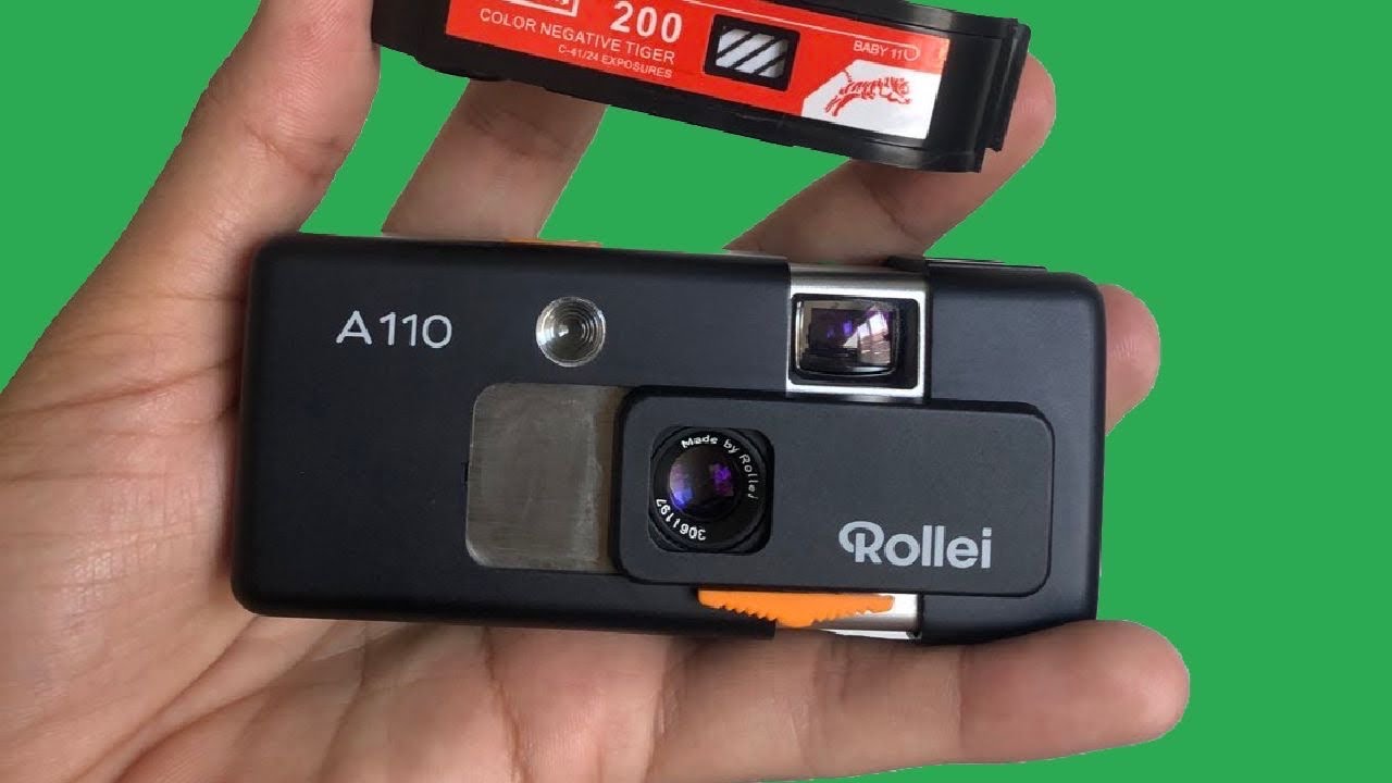 Rollei A110 110 Film Camera Review + Photo Examples - YouTube
