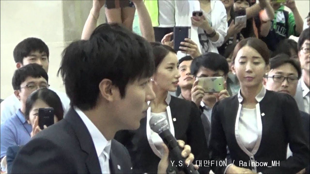 [직캠] 20140703 LeeMinHo Daegu International Airport  제주항공 대구 제주 취항식~~by Y.S & 대만FION & Rainbow_MH