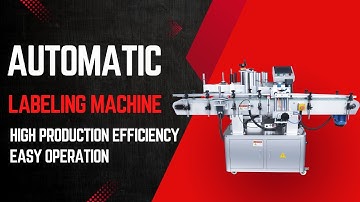Fully Automatic Round Bottle Labeling Machine