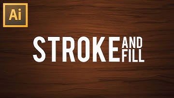 Stroke and Fill - Adobe Illustrator CS6 Tutorial
