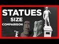 Statues  3d fullscale sizes 