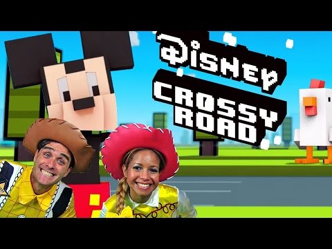 Jessie & Woody Play Disney Crossy Road ! || BlindBagShow Ep88 || Konas2002