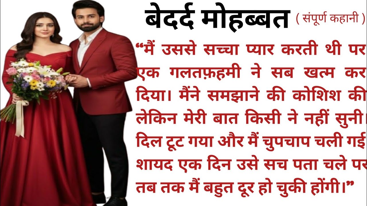 बेदर्द मोहब्बत| आंखें नम कर देने वाली दर्द भरी प्रेम कहानी Emotional heart touching love story |