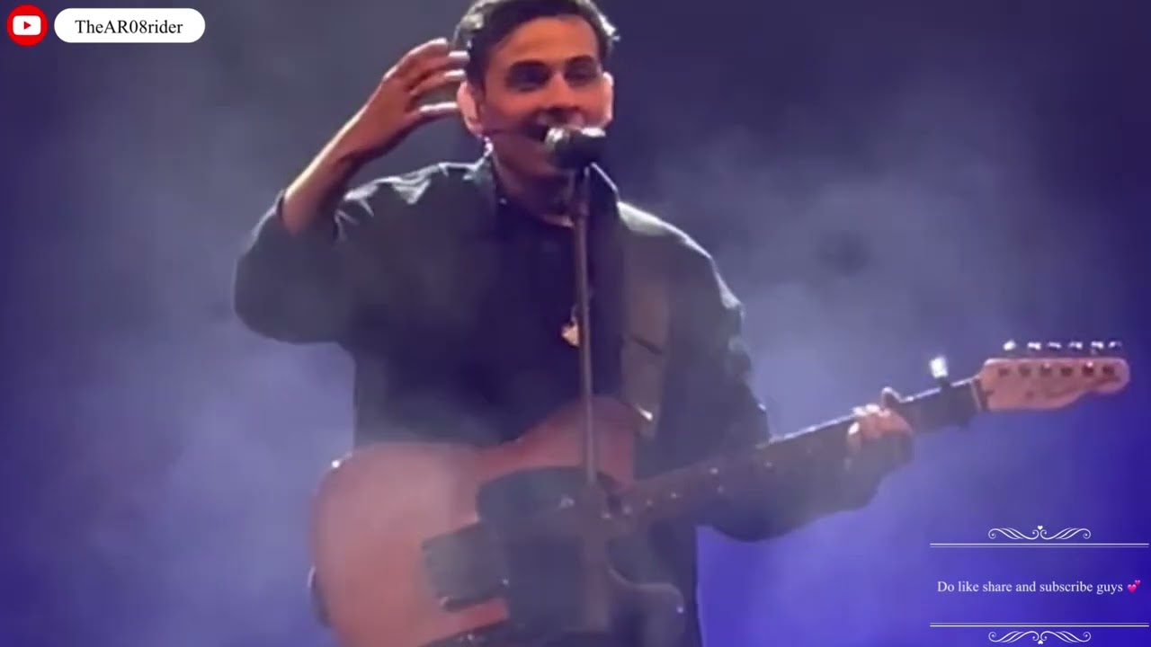 Anuv Jain live-performance at Itanagar Arunachal Pradesh 😱👌🏿