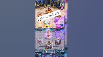 Epic Comeback 💯🤯 | dark elixir challenge | #shorts #clashroyale #viralvideo