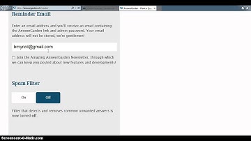 AnswerGarden in the classroom