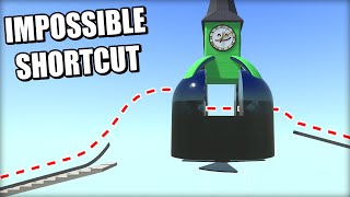 I Built a Track With an IMPOSSIBLE Shortcut!