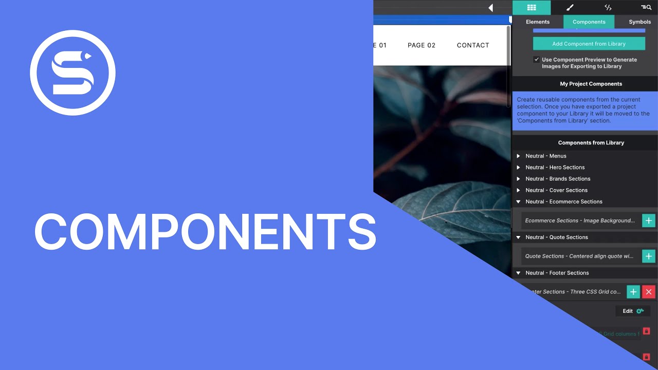Customizable Components - YouTube