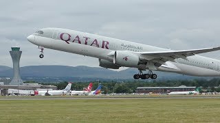 Peak Summer Plane Spotting At Edinburgh Airport 2018 | A350 787 A330 737MAX & More Peak Summer Plane Spotting At Edinburgh Airport 2018 | A350 787 A330 737MAX & More