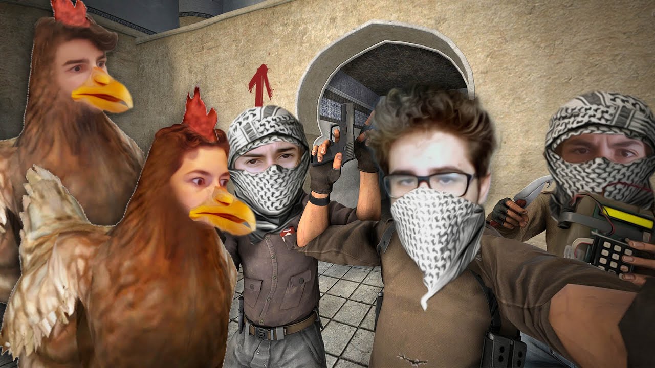 vlogs in spanish ATAQUE DAS GALINHAS NO CSGO!