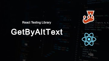 Using getByAltText in react