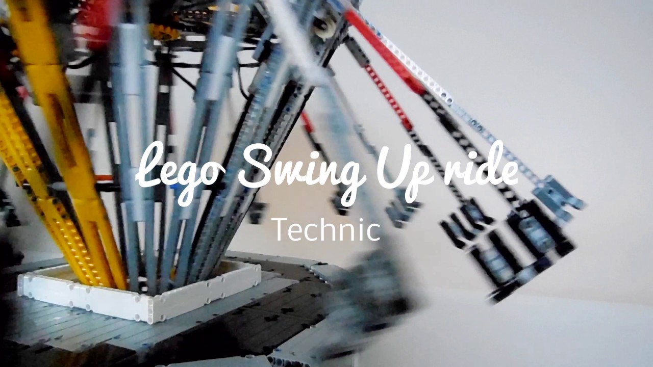 Lego Fahrgeschäft Swing Up + ONRIDE Video/Technic Lego Fahrgeschäft