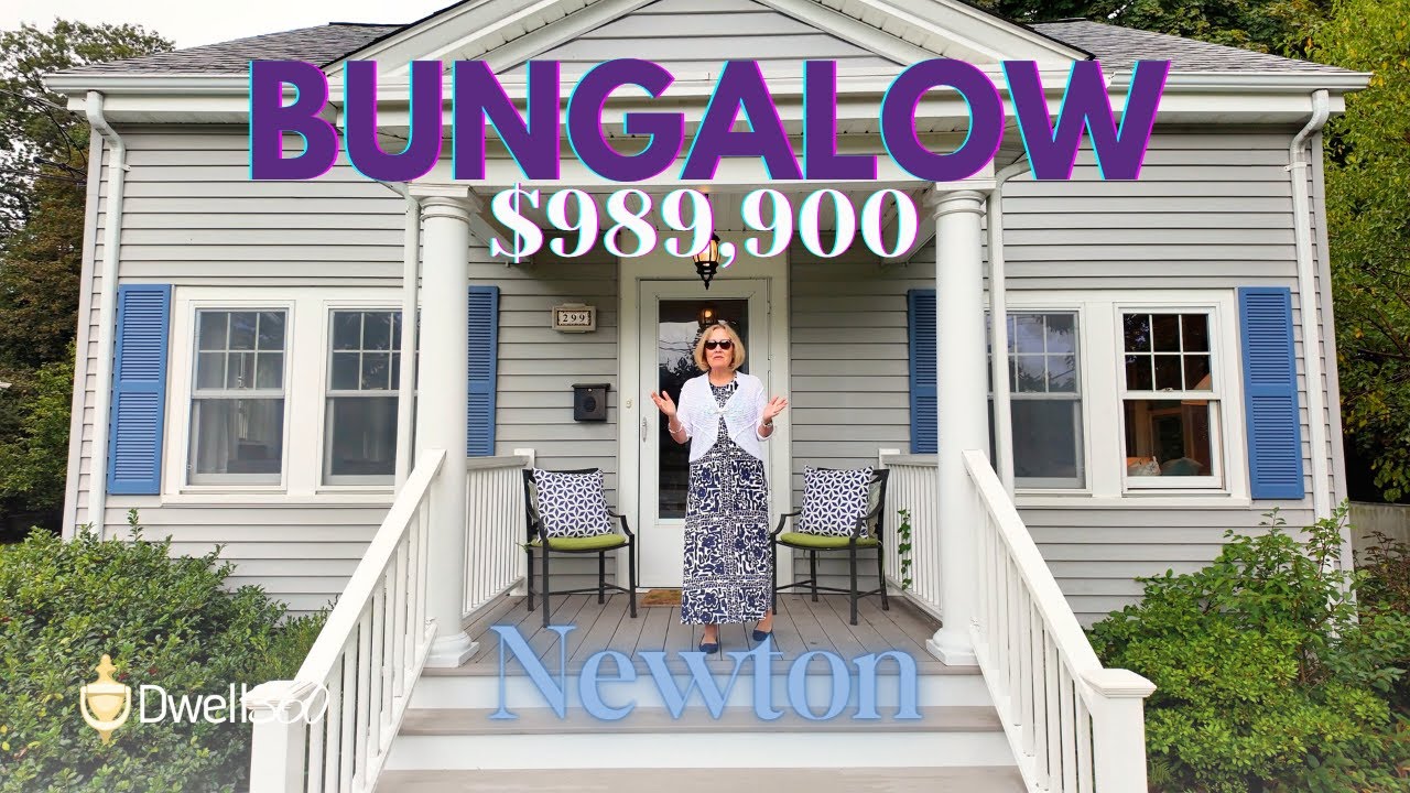 Delightful Newtonville Home For Sale! 299 Albemarle Road, Newton, MA