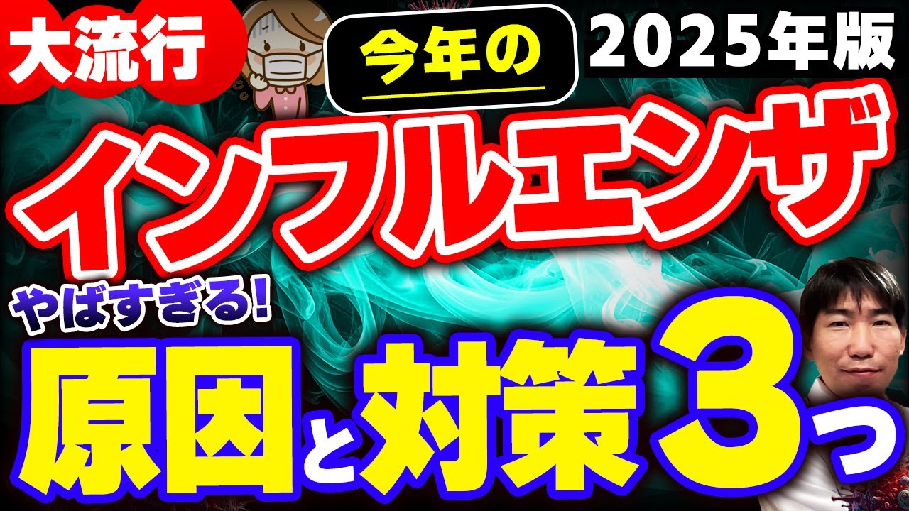 【完全解説】2025年インフルエンザ大流行「サブグレードK」とは？症状・治療・予防を現役医師が徹底解説！