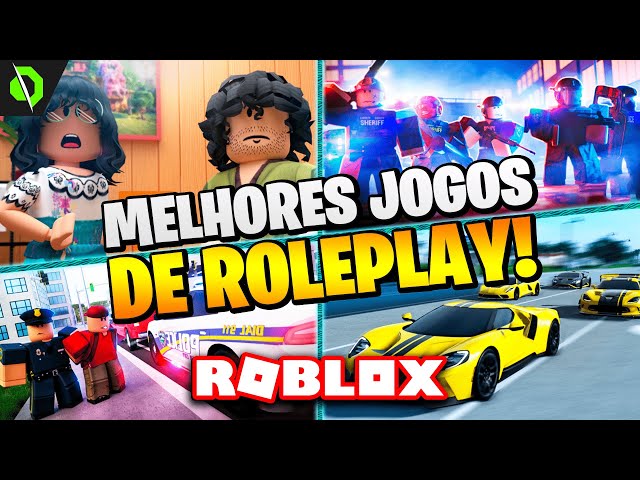 DIVERTIDOS! TOP 10 MELHORES JOGOS NOVOS de ROLEPLAY do ROBLOX