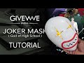 God of High School &quot;GOHS&quot; Joker Mask ( TUTORIAL ) + patterns