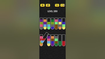 water sort puzzle level 3351