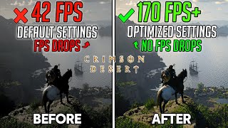 Crimson Desert - 🔧Best PC Settings to BOOST FPS, Fix Lags & Stutter on ANY PC✅📈