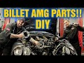 Installing a billet crank pulley on a 700hp whipple amg