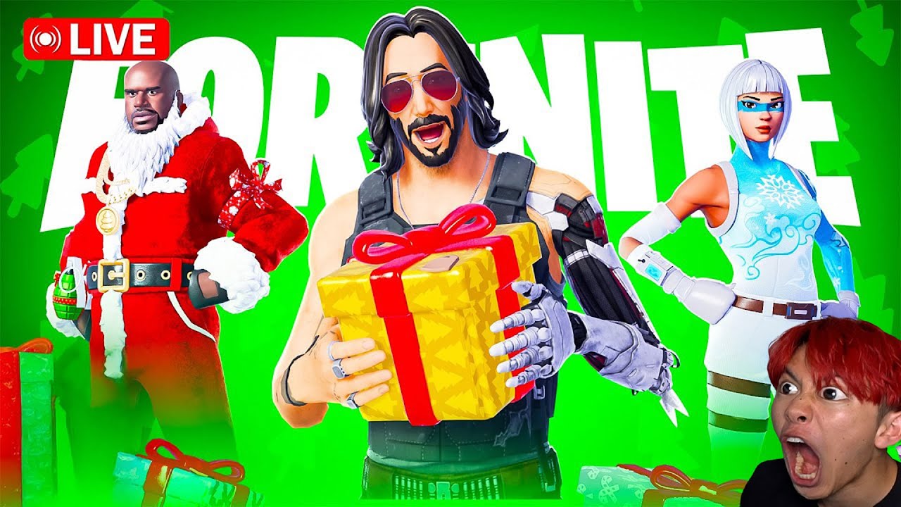 🔴 1v1 Viewer Matches! What did you get for Christmas? [Fortnite