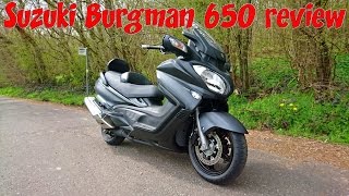Suzuki Burgman 650 Executive Review