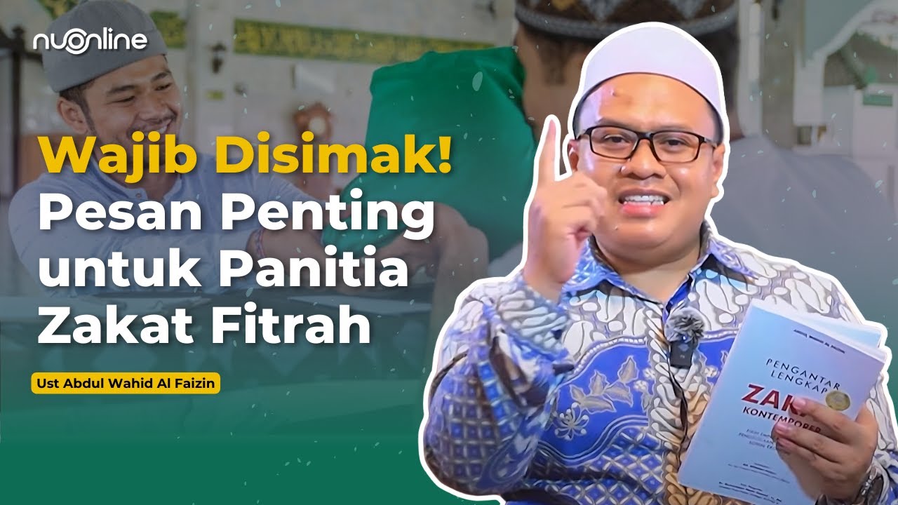 Pilih Bayar Zakat ke Amil atau Panitia Zakat Masjid? Ini Penjelasan Lengkapnya | Ust Abdul Wahid