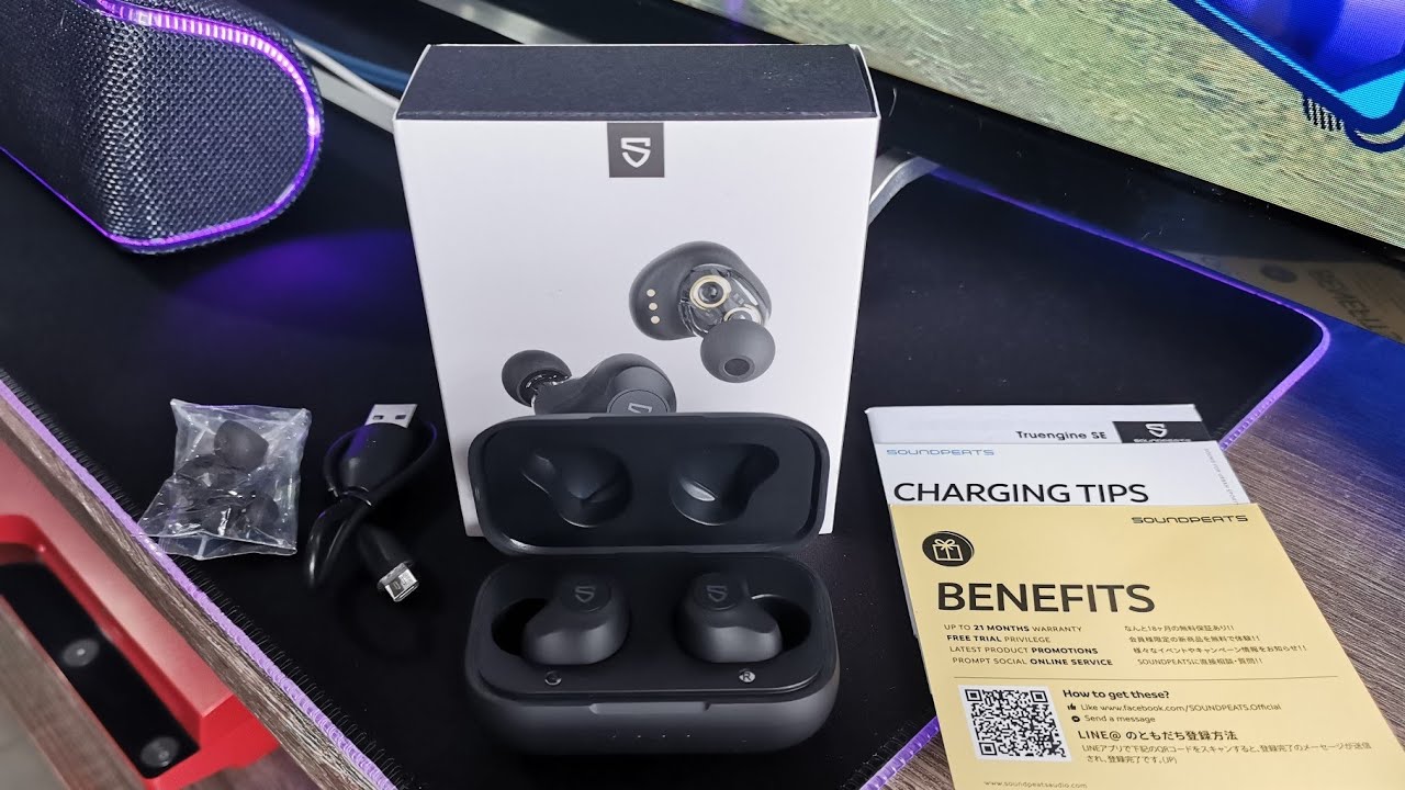 SoundPEATS Truengine SE - Unboxing