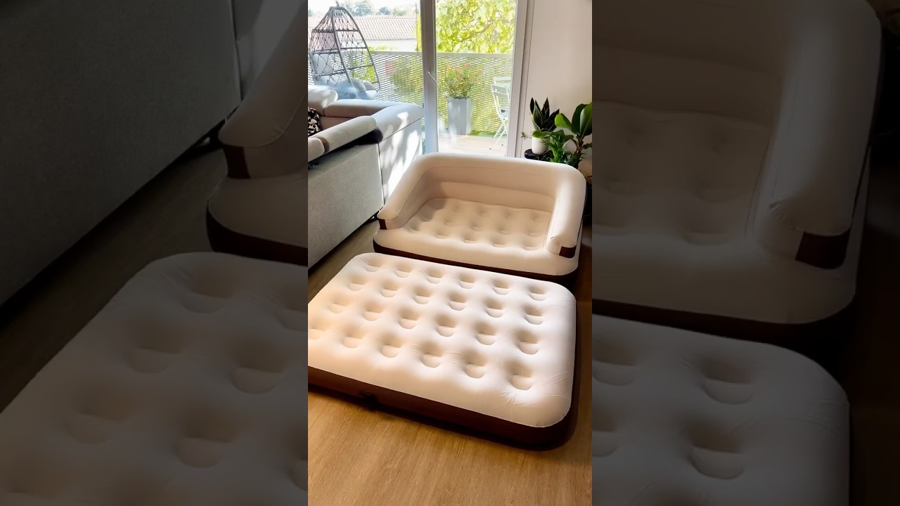 Luxurious Inflatable Sofa Bed for Camping | Comfort Meets Adventure! 🏕️ 🤩