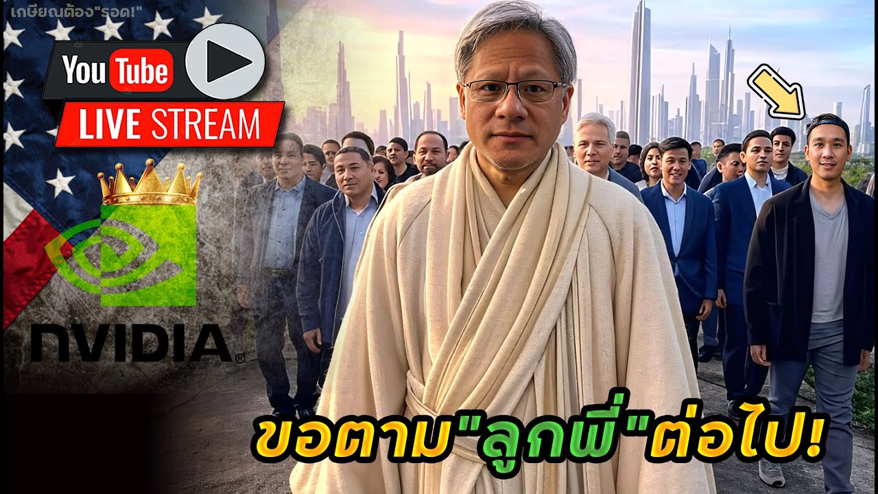 "มือใหม่" ต้องการกำลังใจมาทางนี้!! NVDA... จากใจคนฝากชีวิตเกษียณไว้ที่หุ้นนี้!!