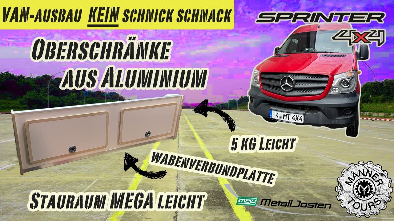 Oberschränke Für den Campervan – MEGA leicht MEGA stabil