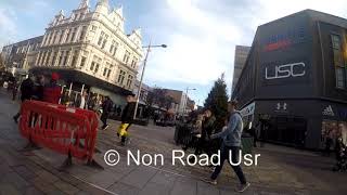 Middlesbrough Council receive intel that some miscreants....
could be intending to steal the 2018 Christmas Tree from the Town Centre and install it in their Front Room (Yes, it is actually that small), the Council therefore dispatch Street Wardens to stand Guard over it. Middlesbrough Council receive intel that some miscreants....